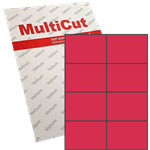 Цветные этикетки MULTICUT