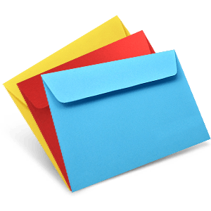 Цветные конверты Цветные конверты